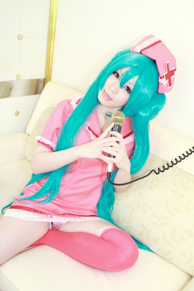 [Cosplay] Vocaloid Sexy Nurse Hatsune Miku